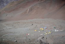 Successful carry to Camp I