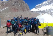 The team moved to Camp 1