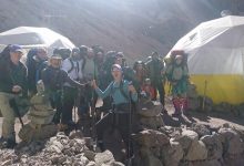 12-day expedition at Camp 1