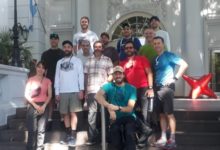 First team of the season ready for Aconcagua!