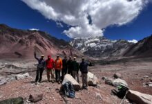 On their way to Base Camp