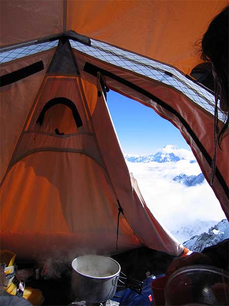 nevada juncal tent view