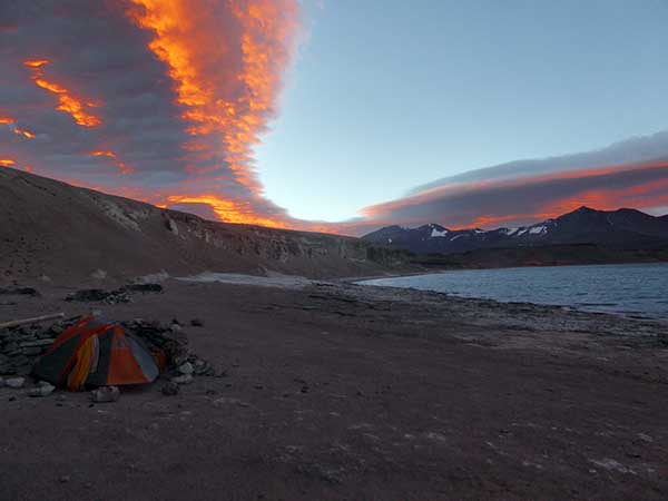 ojos del salado high camp