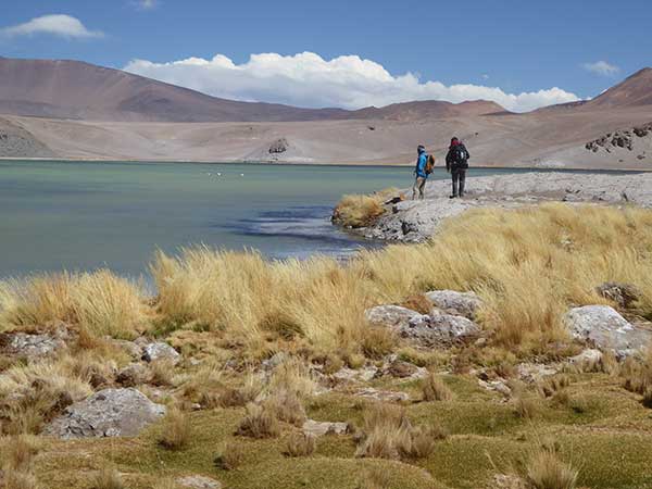 ojos del salado lake hike