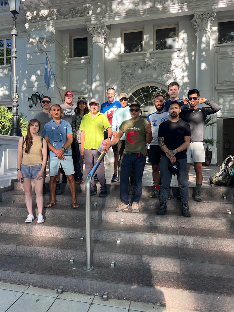 The adventure begins!