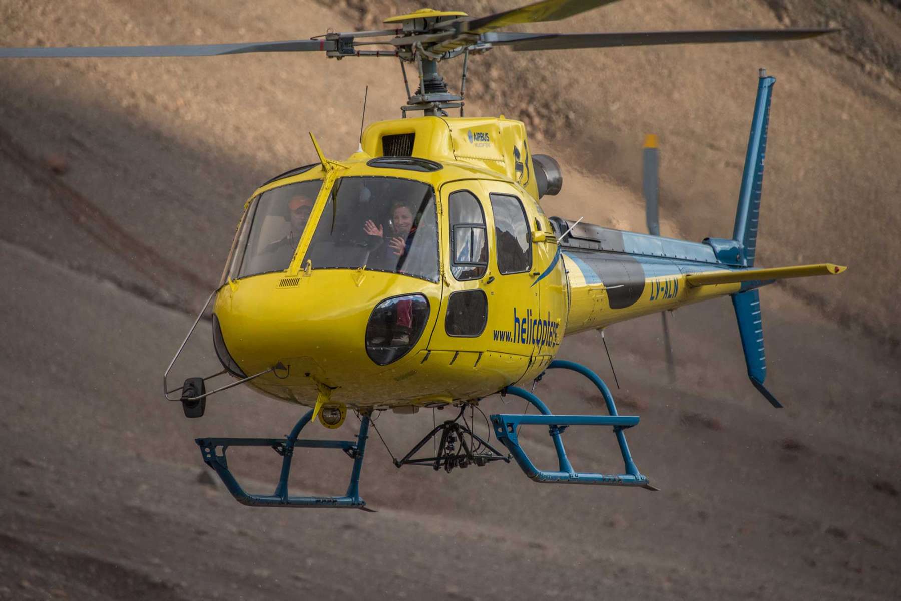 Aconcagua helicopter