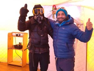 oxygen in upper camp aconcagua