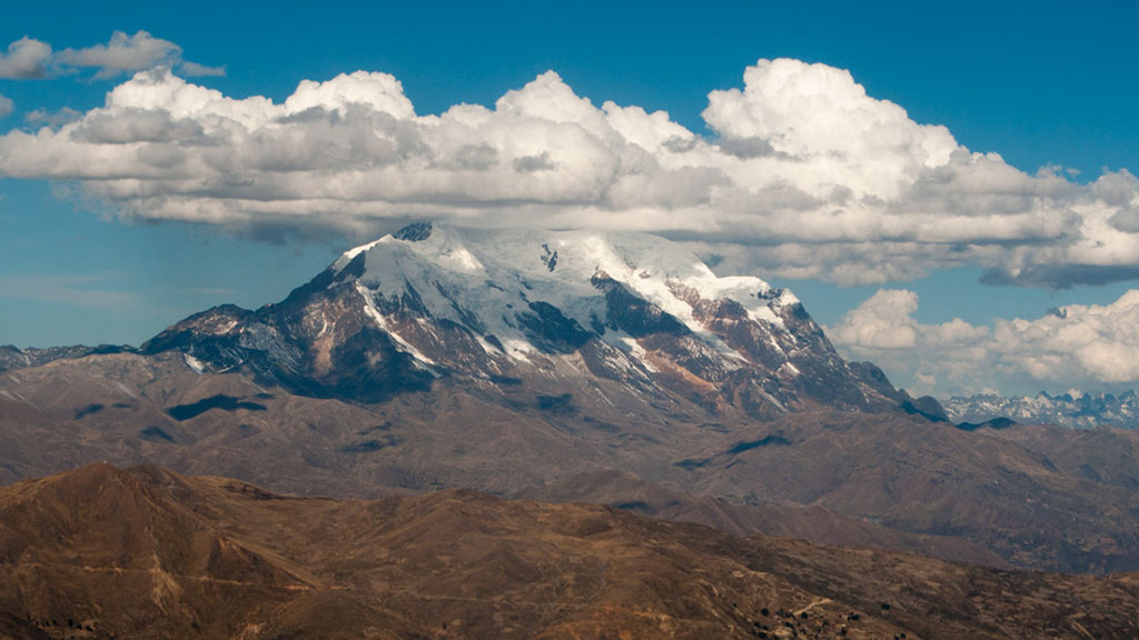 bolivia climb illimani navigation