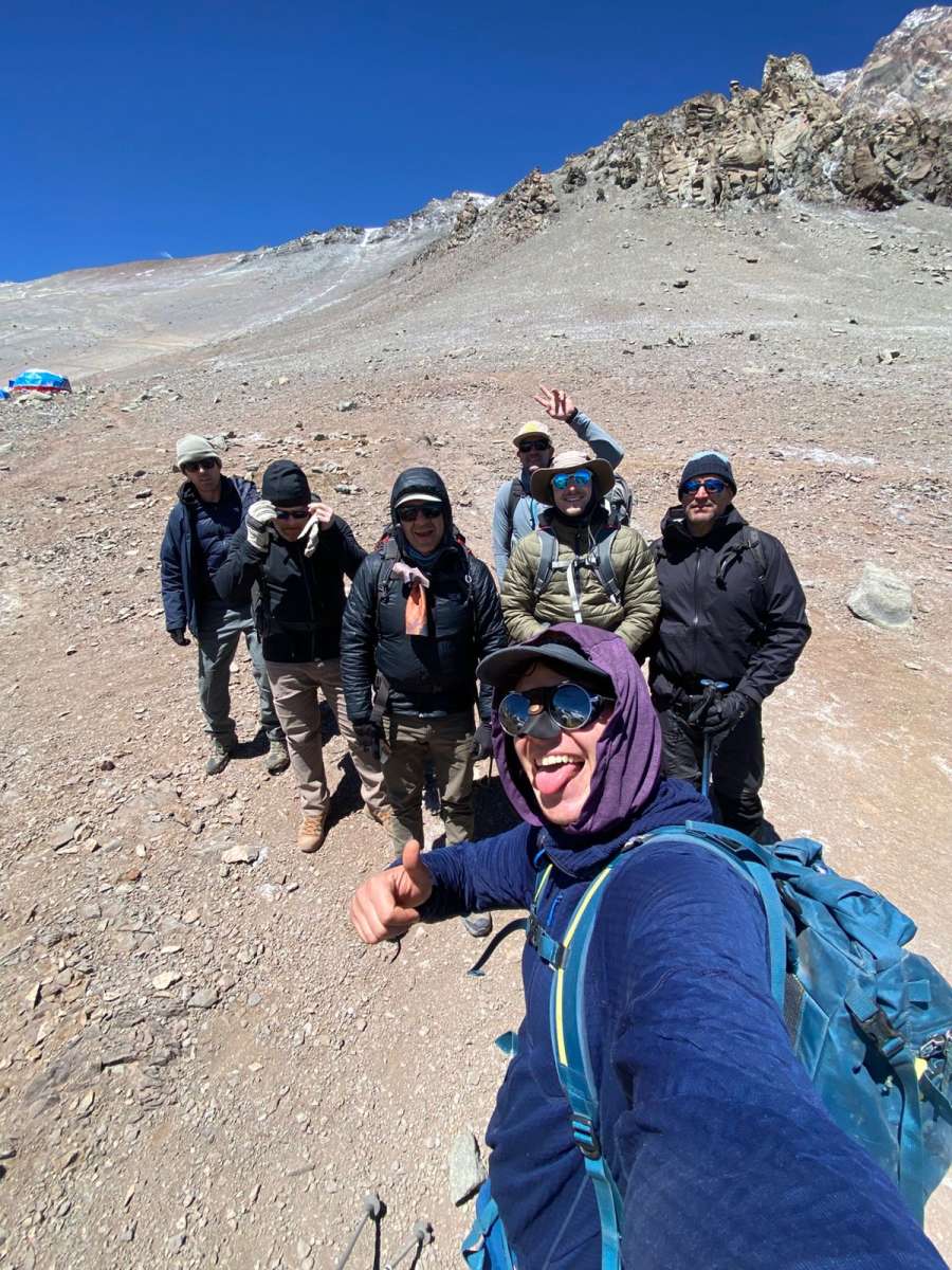 AP 10 – At Base Camp, after carrying loads